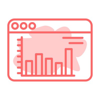 seo modern simgesinin vektör illüstrasyonu