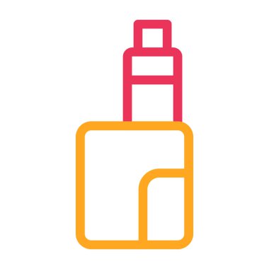 Şişe. Web simgesi basit illüstrasyon