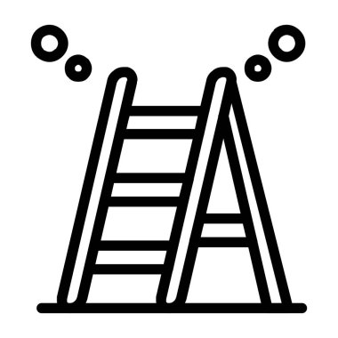 merdiven merdiveni vektör çizimi