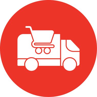 Araç simgesi, vektör illüstrasyonu