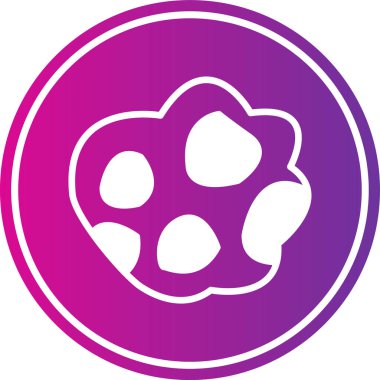 hayvan yazdırma vektör simgesi