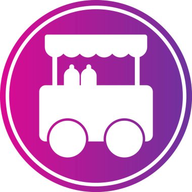 Bir kamyonun vektör çizimi