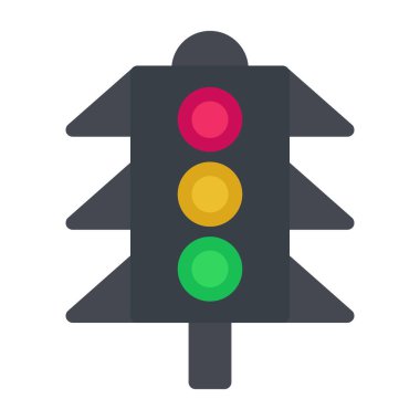 Trafik ışığı vektör illüstrasyonu