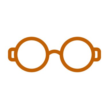 Gözlükler Düz Vektör Simgesi