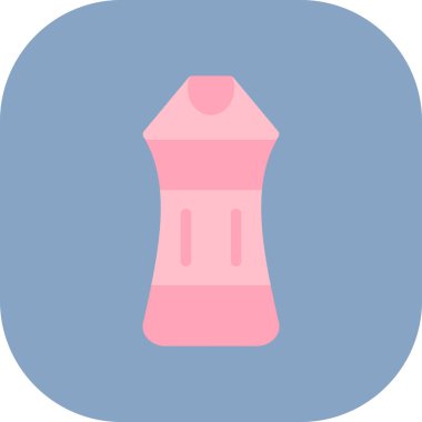 Bebek elbisesi. Basit illüstrasyon