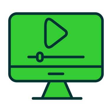 seo modern simgesinin vektör illüstrasyonu