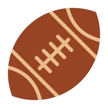 Amerikan futbol topu simgesi