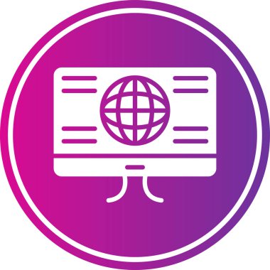 bir dünyanın vektör illüstrasyonu