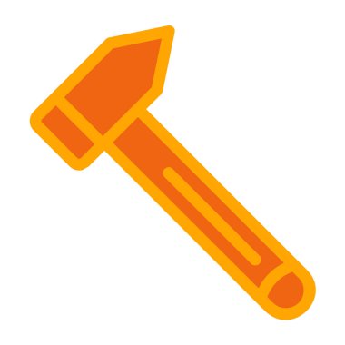 Tornavida simgesi, vektör illüstrasyonu