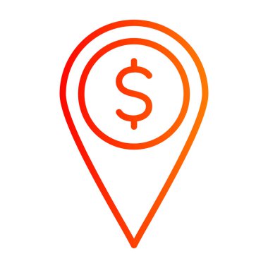 Harita işaretleyici vektör illüstrasyonuName