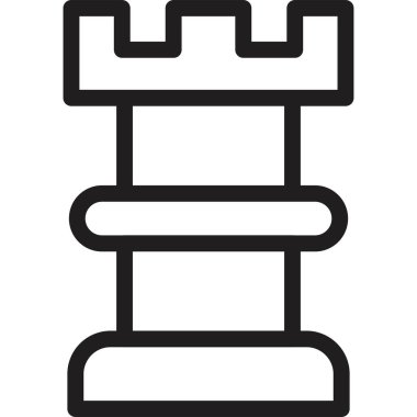 inşaat vinç simgesi ana hat biçiminde oluşturuluyor