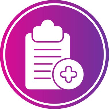 Vektör illüstrasyonu, tıbbi simge