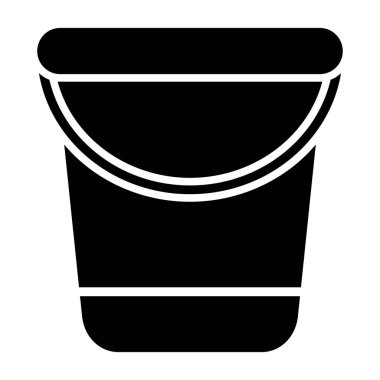 bahçe için bir kova, vektör illüstrasyonu