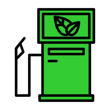 Bitki. Web simgesi basit illüstrasyon