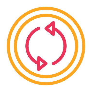 ok simgesinin vektör illüstrasyonu