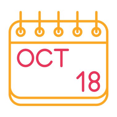 18 Ekim, tek bir günlük takvimde