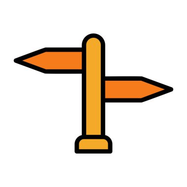 Çizgi film simgesinin vektör çizimi