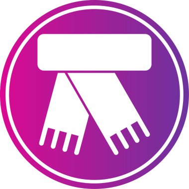 Modern bir simgenin vektör illüstrasyonu