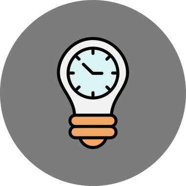 Alarm saat vektör simgesi