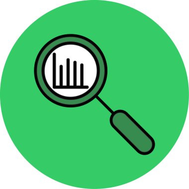 Arama modern simgesinin vektör illüstrasyonu