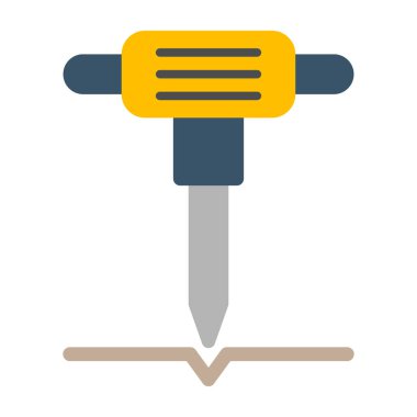 Kaya matkabı ağ simgesi basit vektör illüstrasyonu