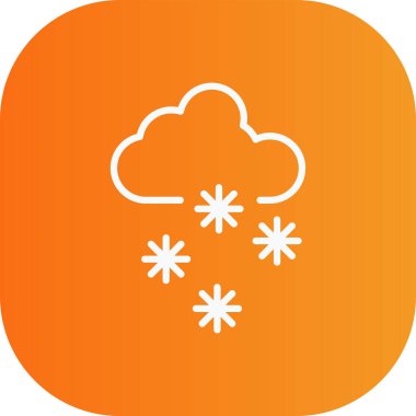 güzel hava vektör çizgisi simgesi