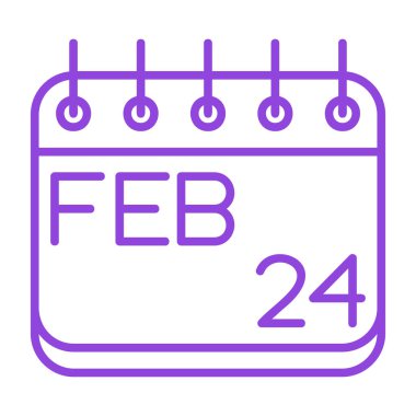 Takvim simge tasarlamak vektör