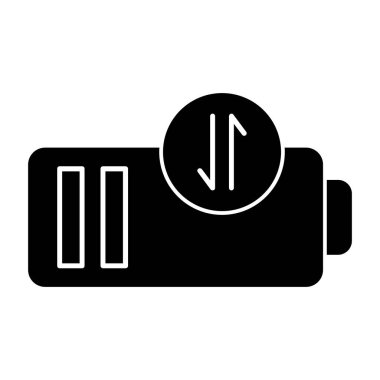 pil vektör illüstrasyonu