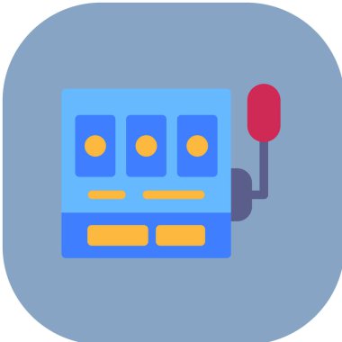 Oyun. Web simgesi basit illüstrasyon