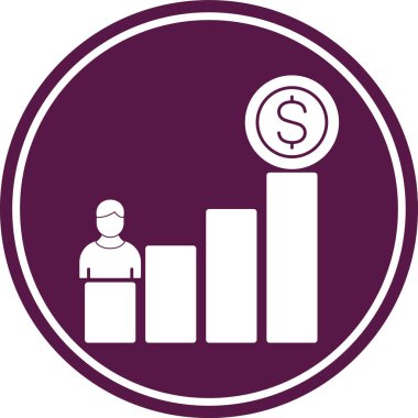 iş ve finans simgesi