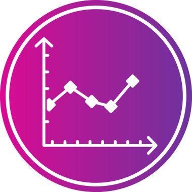 vektör pasta çizelgesi simgesi