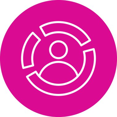 seo modern simgesinin vektör illüstrasyonu