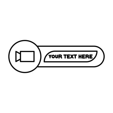 ileti simgesi işareti ve sembol beyaz arkaplan, ileti logosu kavramı