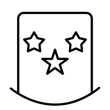 Çizgi film simgesinin vektör çizimi