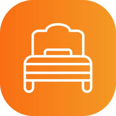 Bir kanepenin vektör illüstrasyonu