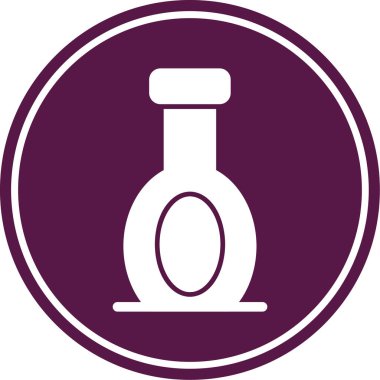 Parfüm. Web simgesi basit illüstrasyon