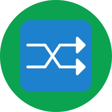 Ok sol düz vektör simgesi