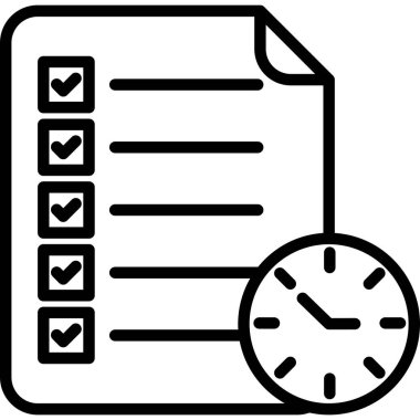 Zaman yönetimi. Basit resimleme