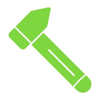 vektör yeşil işaret simgesi