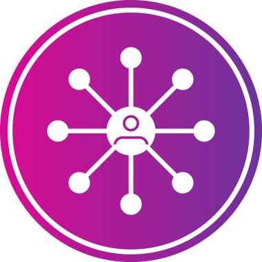 Eşsiz Pusula Vektör Satırı Simgesi