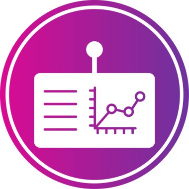 Modern iş grafiğinin vektör illüstrasyonu