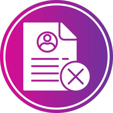 Belge. Web simgesi basit illüstrasyon