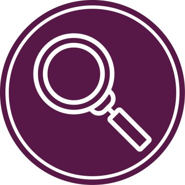 Ara. Web simgesi basit illüstrasyon