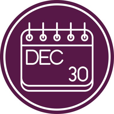 Takvim sembolü vektör tasarımı