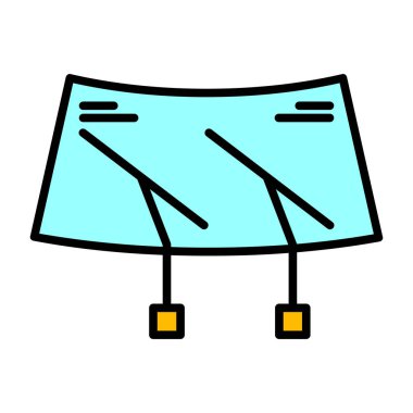 Web için renk web simgesi, vektör illüstrasyonu