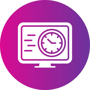 zaman simge vektör çizim