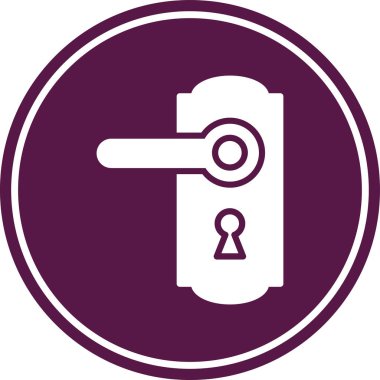 Anahtar simgesi vektör illüstrasyonu