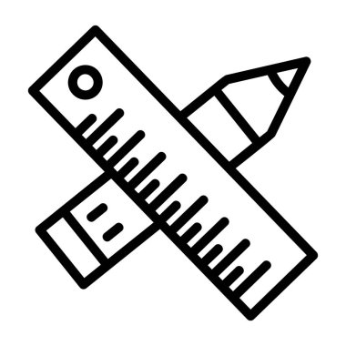 kalem simgesi vektör illüstrasyonu