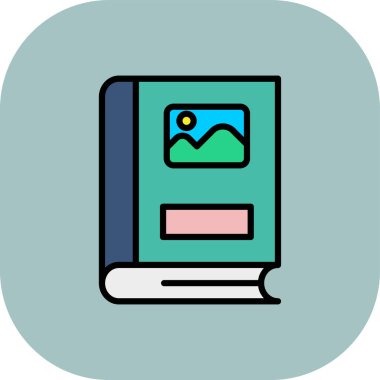 kitap web vektör illüstrasyonu