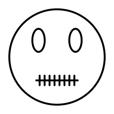 bir yüzün satır simgesi